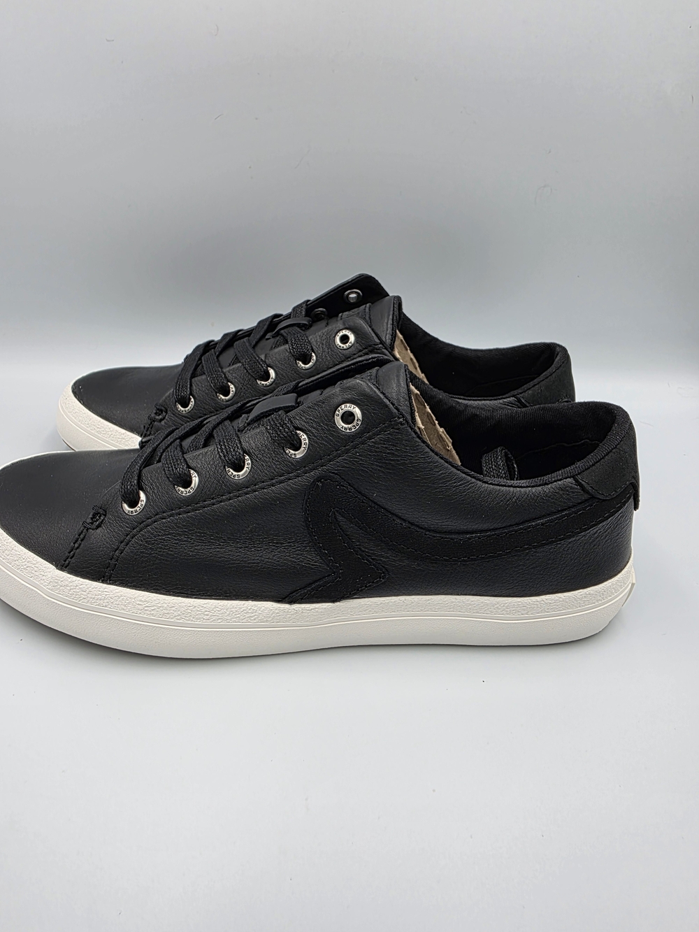 Sperry Sandy LTT Leather Black Women’s Sneakers